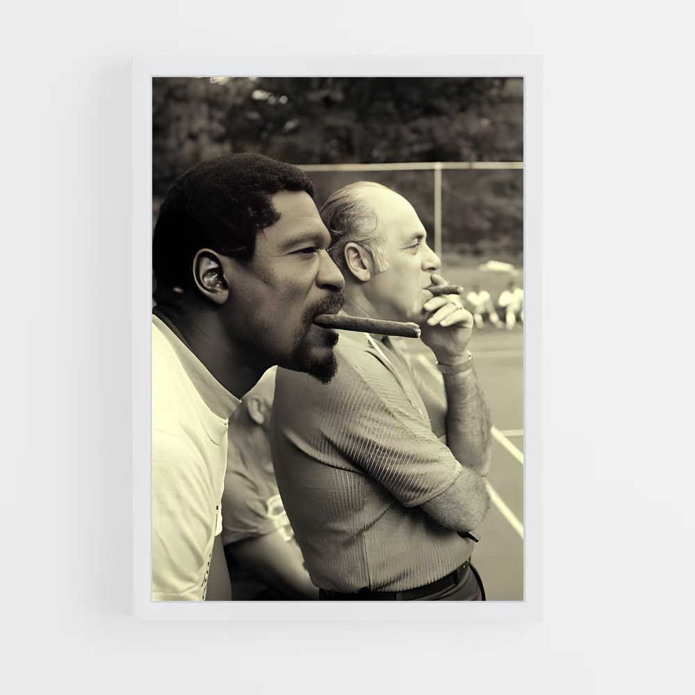 Poster Les Fumeurs de Banc – affiche Basketball (vue 3)